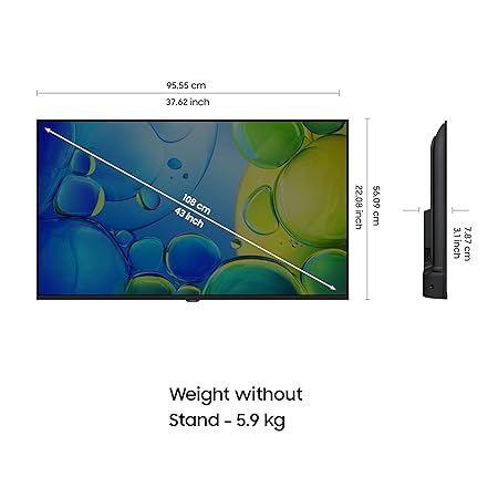 Samsung 108 cm (43 inches) FHD Smart LED TV UA43F5550FUXXL - Image 5